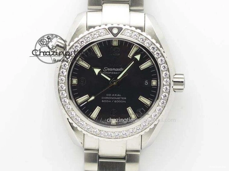 0213 Speedmaster ’57 Co-Axial OMF 1:1 Best Edition Black Dial White Markers On SS Bracelet A Durable 8146